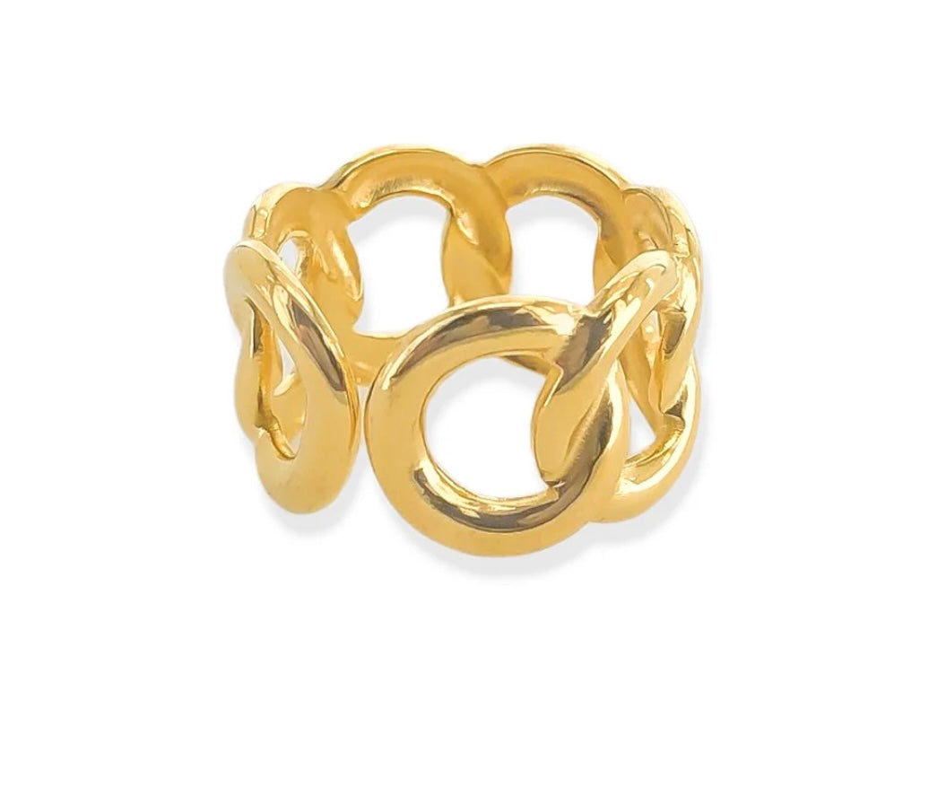 Cubana Gold Ring