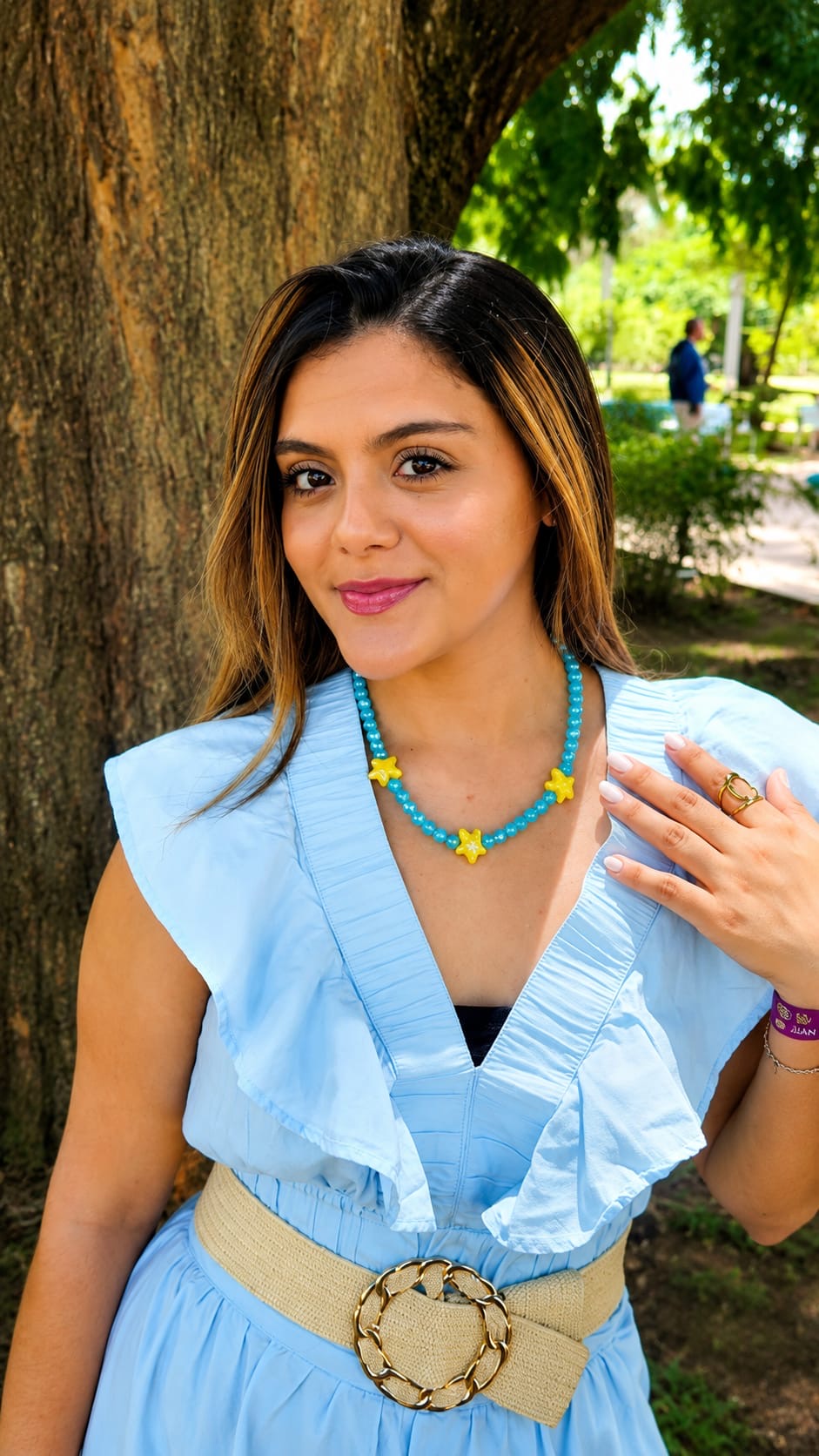 Limón y Mar Necklace