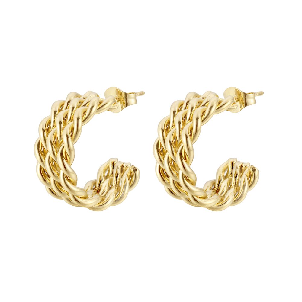 Monic Gold Earring