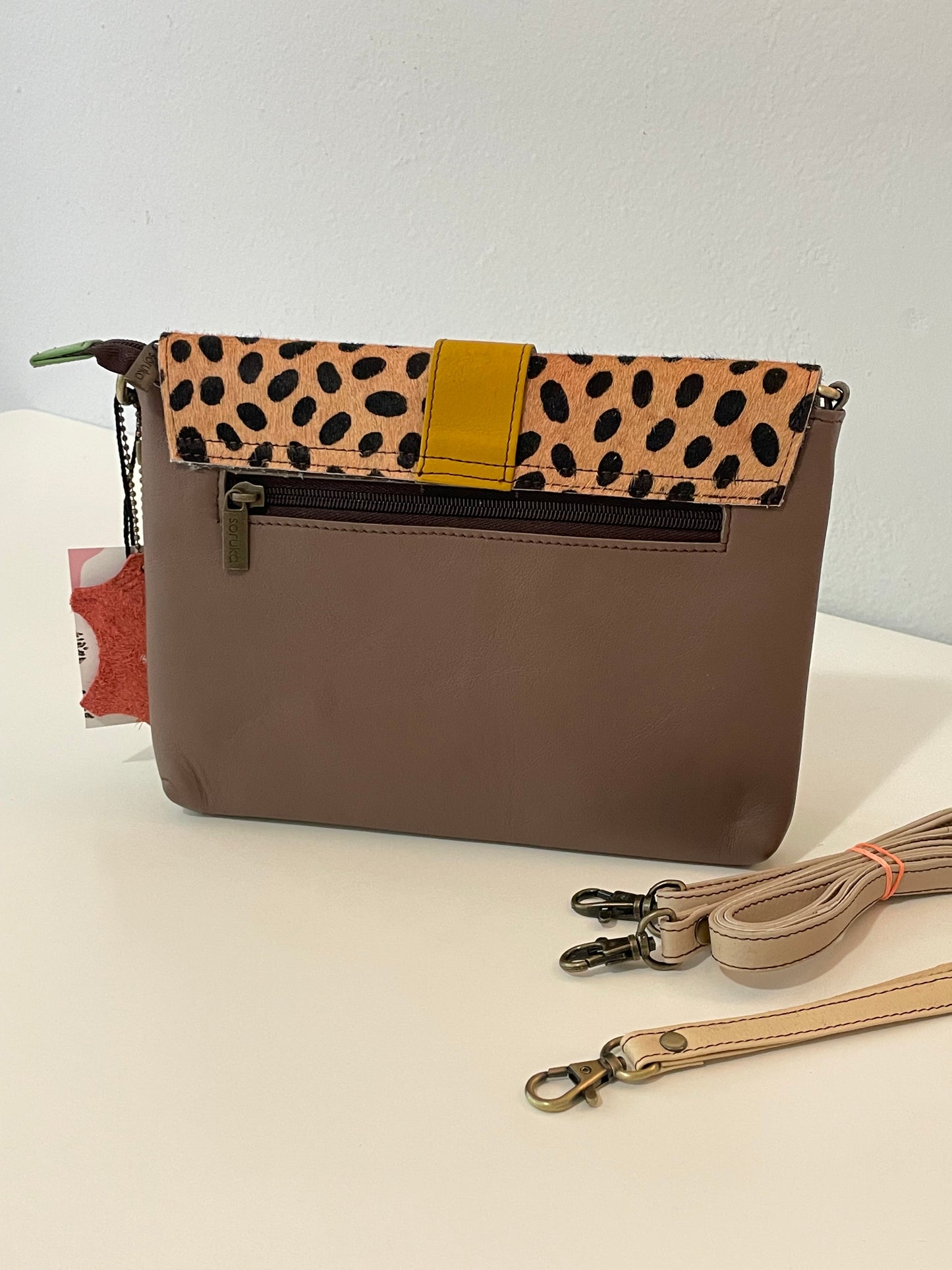 Saddle Green Bag