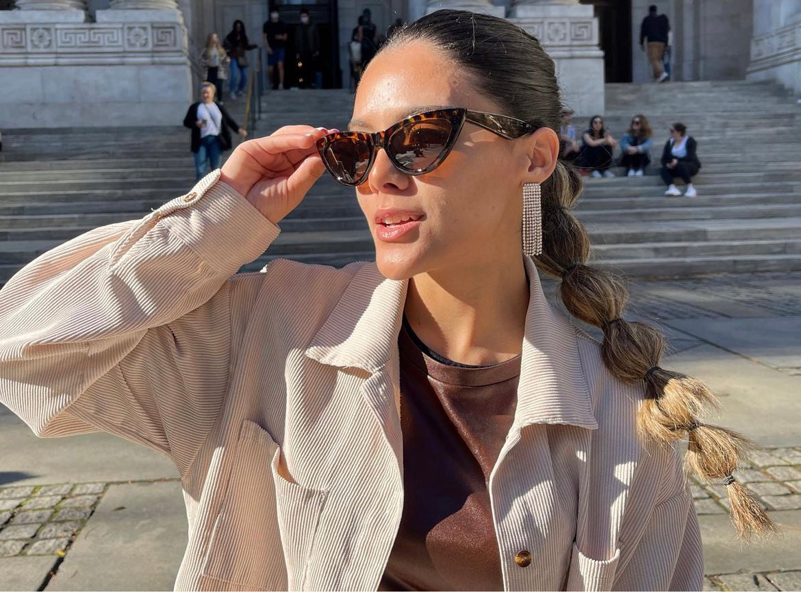 Cat-eye sunglasses