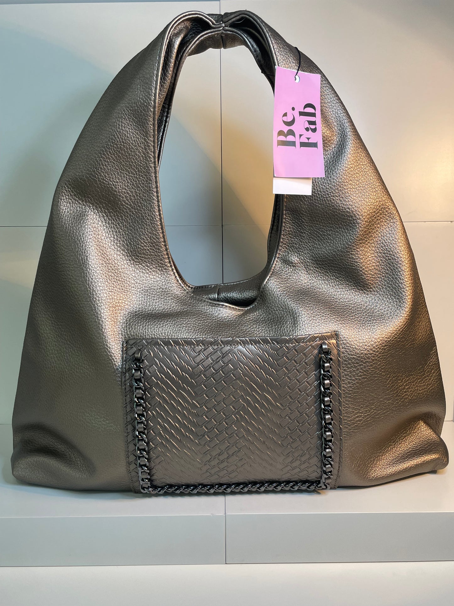 Max Pewter Bag