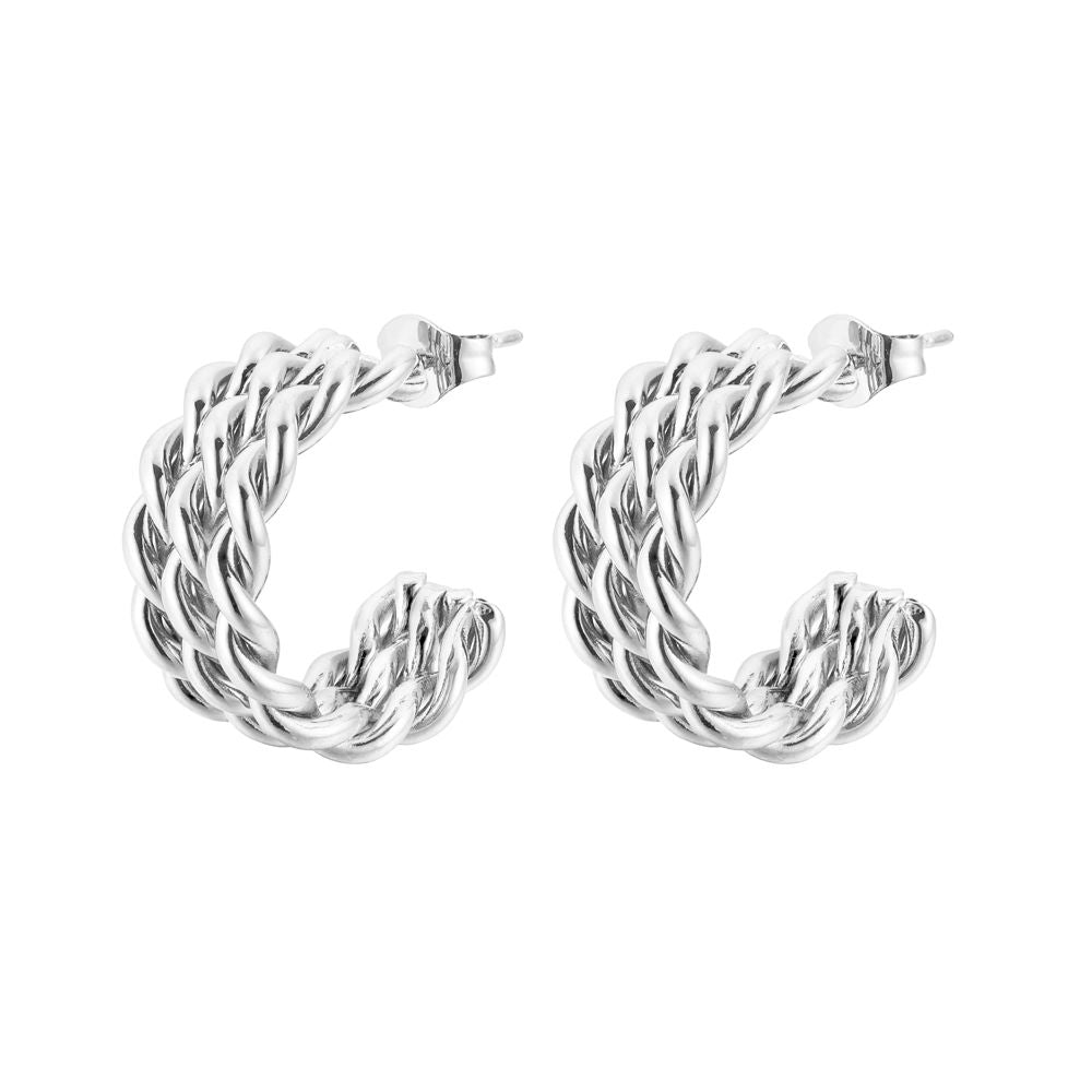 Monic Silver Earring