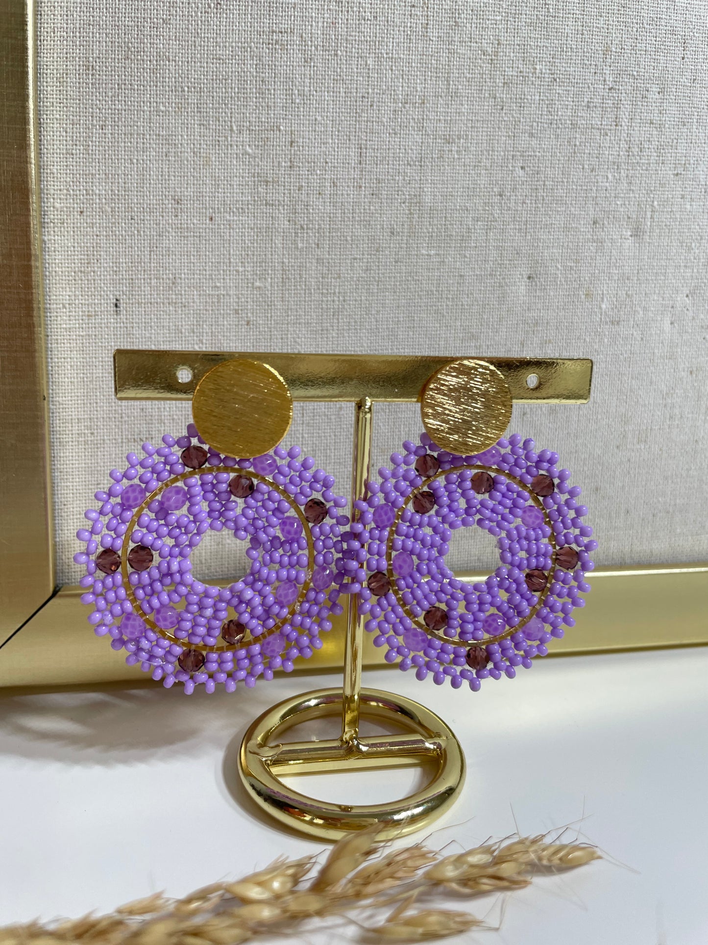 Diana Lavender Earring