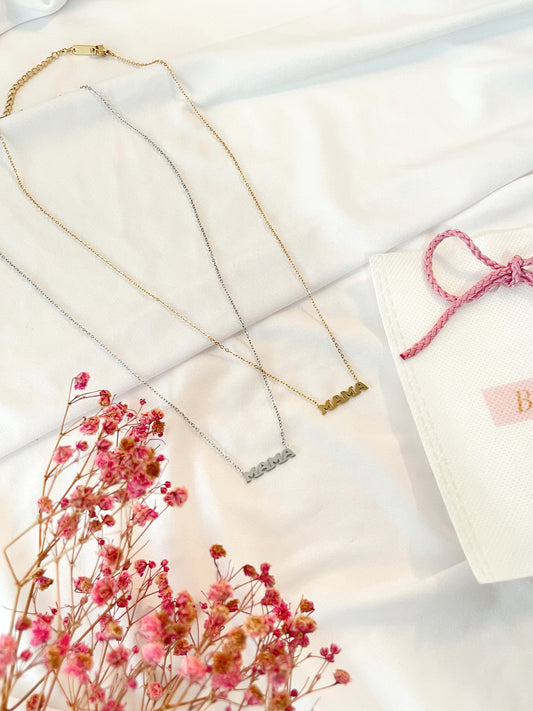 MAMÁ Silver Necklace
