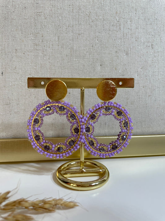 Lavender Earring
