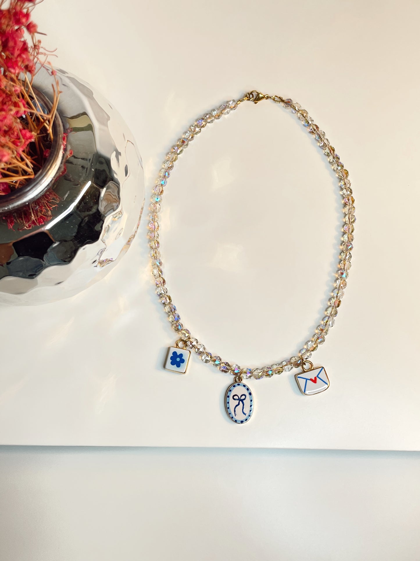 Coquette Letter Necklace