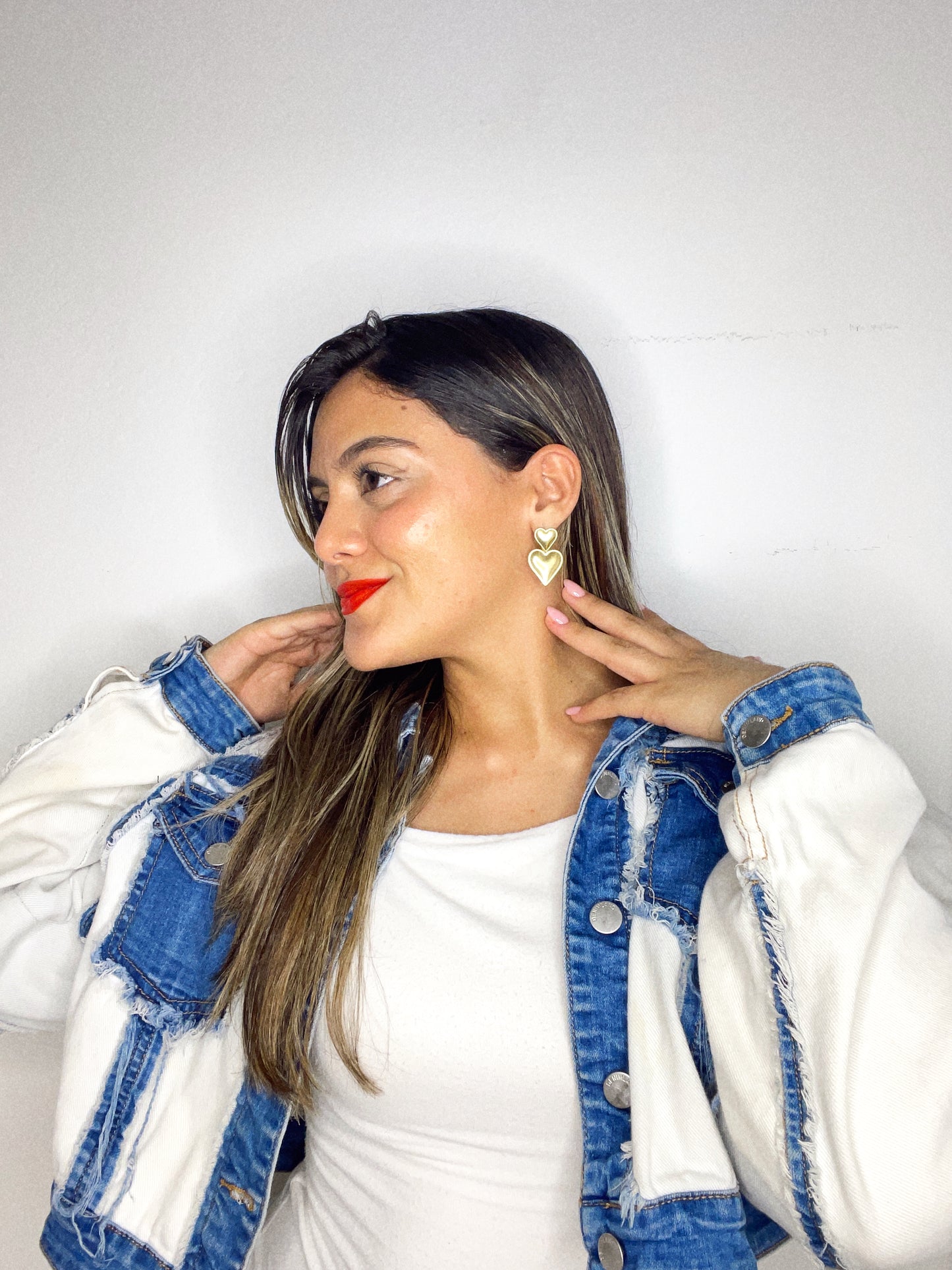 Love Me - Gold Earrings