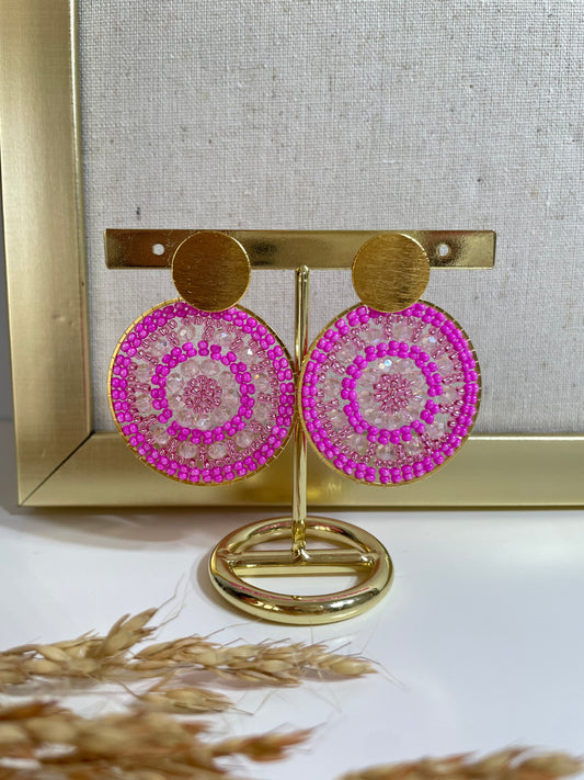 Anna Pink Earring
