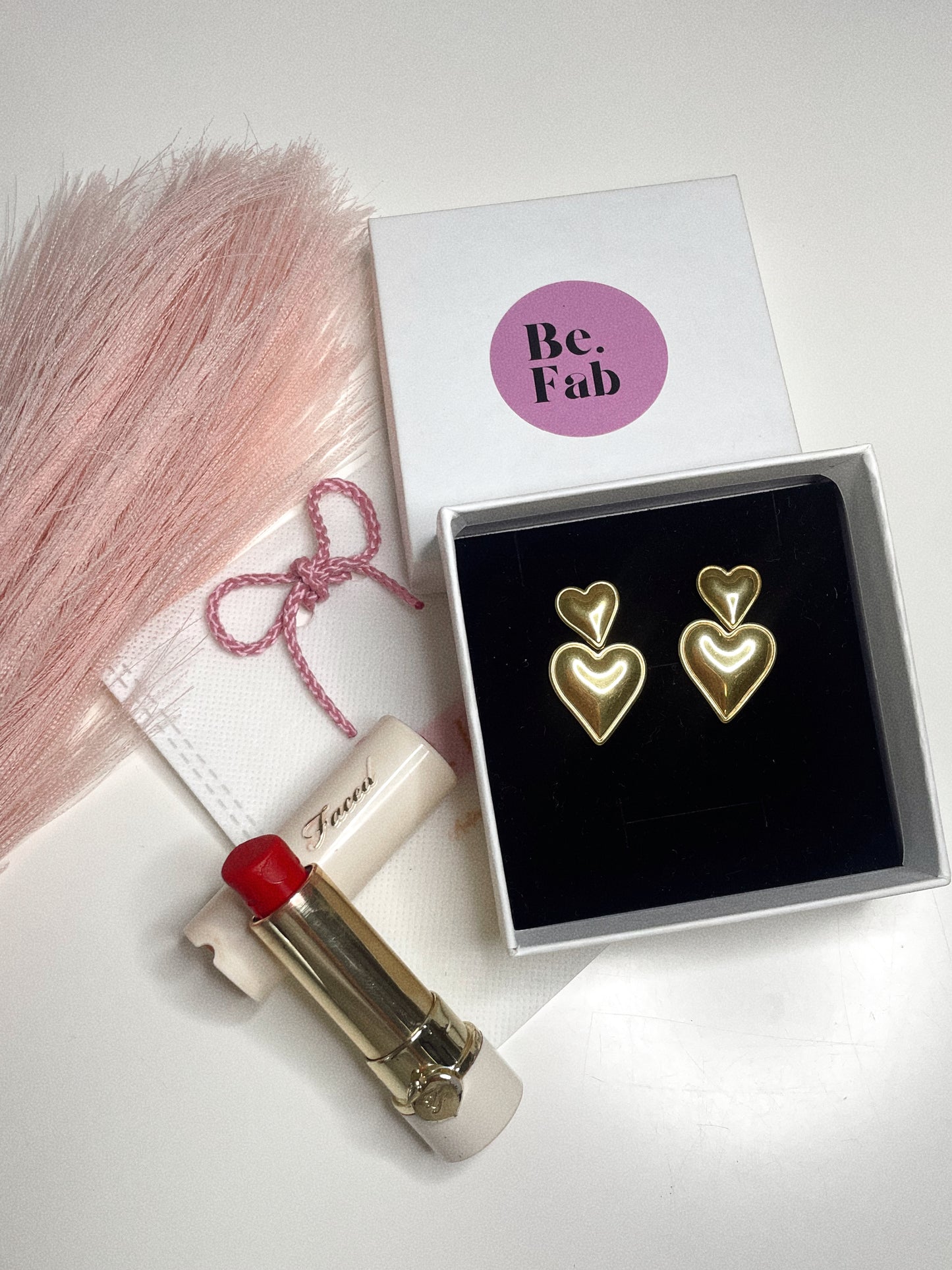 Love Me - Gold Earrings