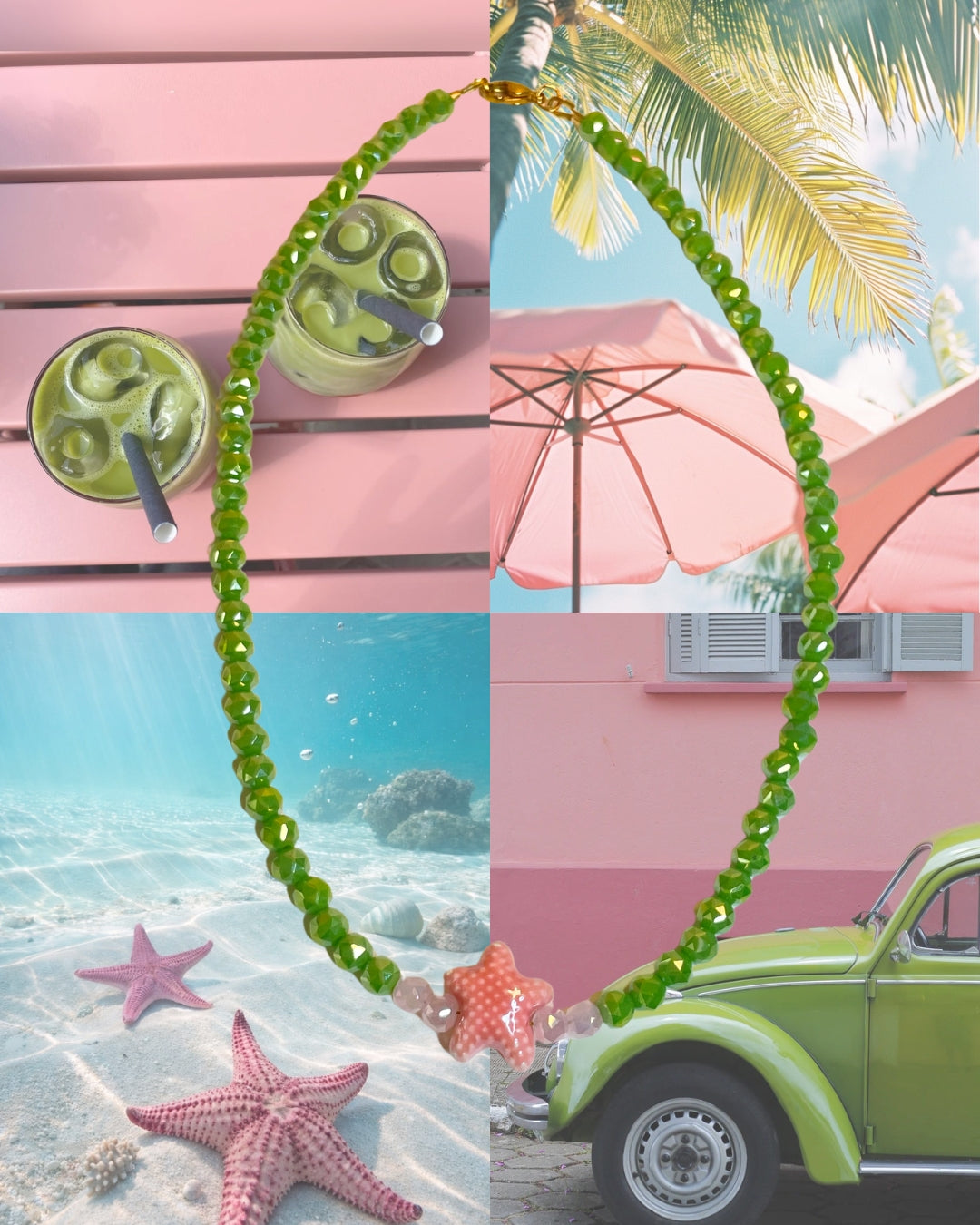 Tropical Matcha Necklace