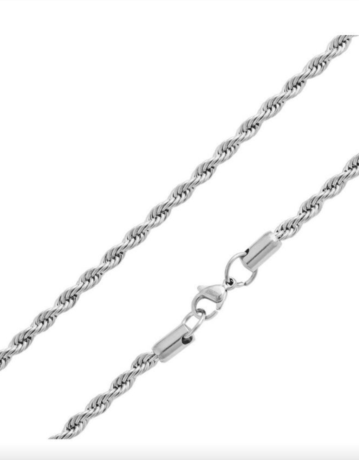 Rope Silver Chain