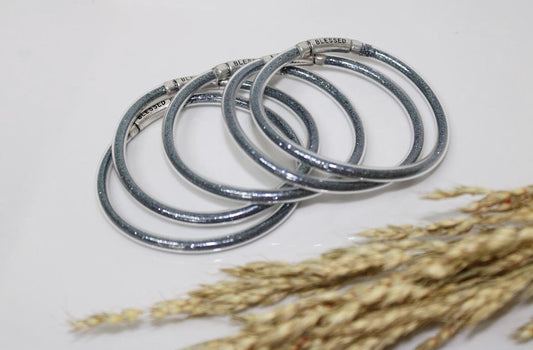 Blessed Bangles (charcoal gray)